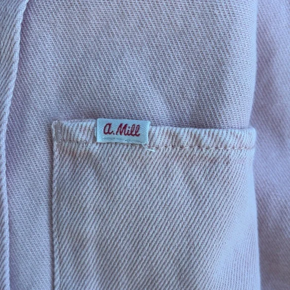 Alex Mill Blush Pink Cotton 3-Pocket Chore Jacket - Picture 3 of 6